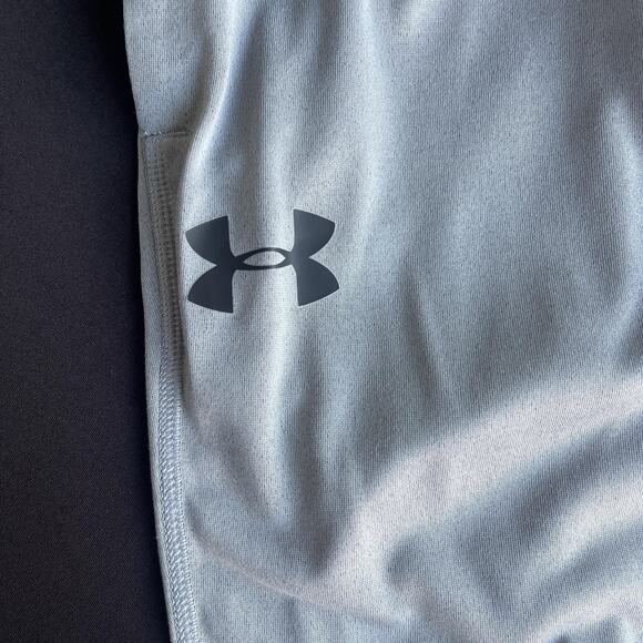 Under Armour Pants Mens Small HeatGear Athletic Training Loose Fit Zipper Gym - Picture 3 of 10